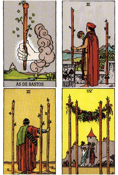 Cinco de Bastos en el Tarot Significado y。